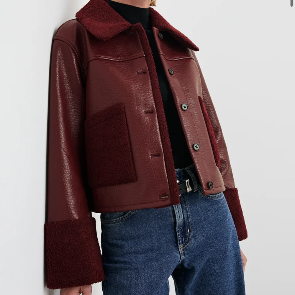 RAILS - Dria Jacket
Maroon Shearling (worn once)
